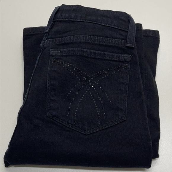 NYDJ Womens 2 Black Bootcut Jeans - Picture 4 of 5